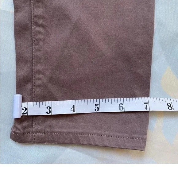 AG Adriano Goldschmied The Stilt  Cigarette Leg Skinny Pants Dusty Purple - Picture 5 of 16